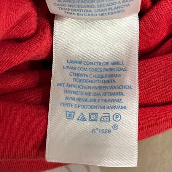 Vintage Ralph Lauren Footie Pajamas Red Velour Collar Size 9 months RL Christmas - Picture 11 of 16